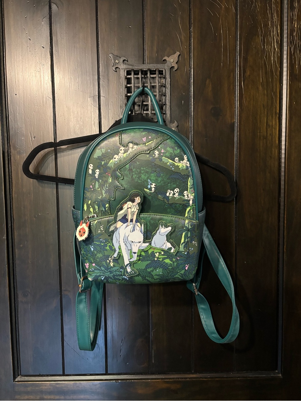 Princess Mononoke mini backpack GLOW IN THE DARK Studio Ghibli Loungefly